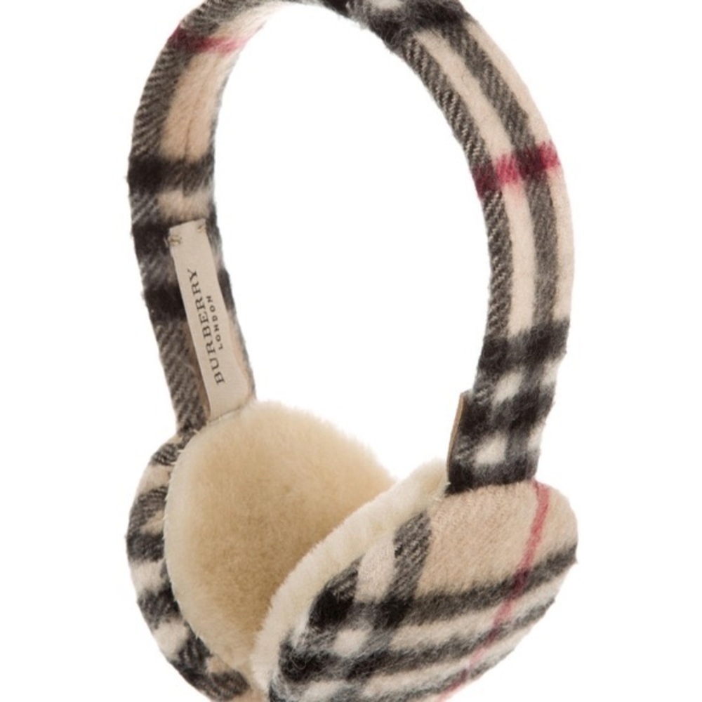Burberry cashmere ear muffs
